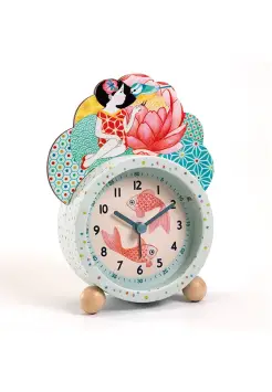 RELOJ DESPERTADOR PECES. CON ALARMA