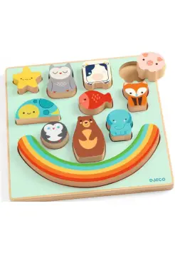 PUZZ & BOOM RAINBOW. ENCAJE Y JUEGO DE EQUILIBRIO