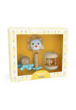 BABYKIT, SET DE 3 SONAJEROS SENSORIALES PARA BEBS