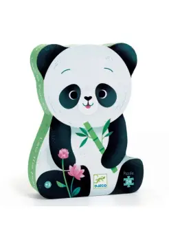 PUZZLE SILUETA PANDA 24 PIEZAS