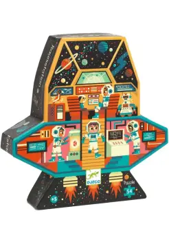 PUZZLE SILUETA ESTACIN ESPACIAL 54 PIEZAS