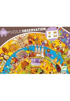 PUZZLE OBSERVACIN HISTORIA + LIBRO 350 PIEZAS