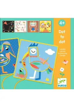 DOT TO DOT, JUEGO DE COSIDO 