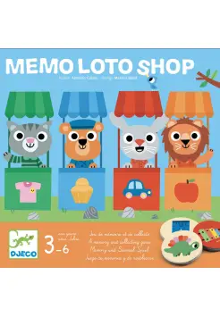 MEMO LOTO SHOP, JUEGO DE MESA