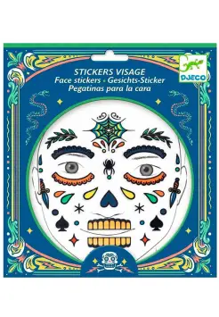 PEGATINAS PARA LA CARA DE CALAVERAS