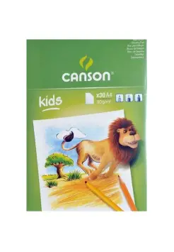 BLOC DE DIBUJO A4 CANSON KIDS 30 HOJAS 90GRS.