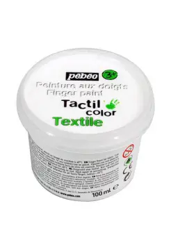 PINTURA DE DEDOS TEXTIL BLANCO 100 ML