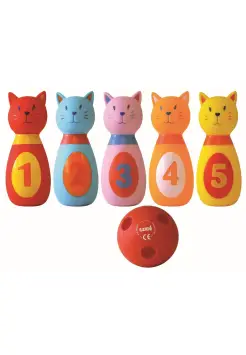 JUEGO DE BOLOS GATO