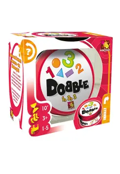 DOBBLE FORMAS Y NMEROS, JUEGO DE HABILIDAD