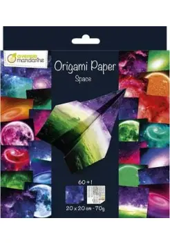 PAPEL DE ORIGAMI DISEO ESPACIO