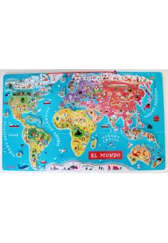 PUZZLE DEL MUNDO MAGNTICO