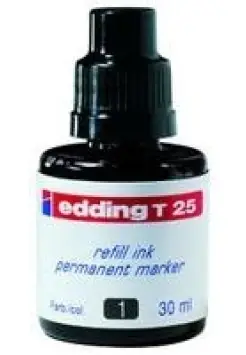 TINTA DE ROTULADOR EDDING T-25 NEGRO