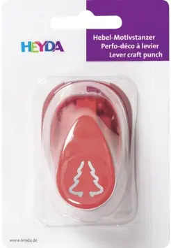 PERFORADORA PEQUEA RBOL DE NAVIDAD SILUETA