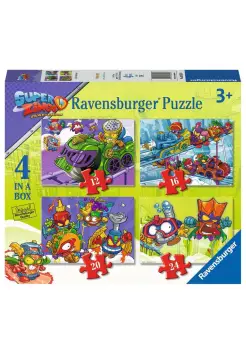 PUZZLE PROGRESIVO 12,16,20 Y 24 PIEZAS SUPER ZINGS