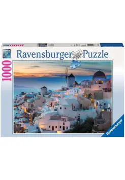 PUZZLE 1000 PIEZAS TARDE EN SANTORINI