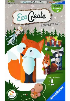 ECOCREATE MINI ANIMALES DEL BOSQUE