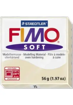 PASTA FIMO SHARA 57 GR, COLOR BEIG