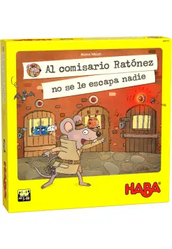 AL COMISARIO RATNEZ NO SE LE ESCAPA NADIE, JUEGO DE MESA COOPERATIVO