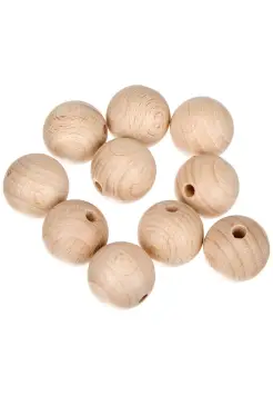 BOLA DE MADERA DE 10 MM