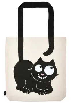 BOLSA DE TELA DE LA COMPRA CARRY ME. ED THE CAT