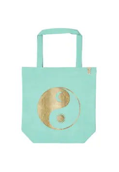 BOLSA DE TELA YIN YANG DE ALGODN ORGNICO