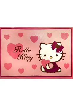 MANTEL PARA PICNIC HELLO KITTY. 90 X 60 CM