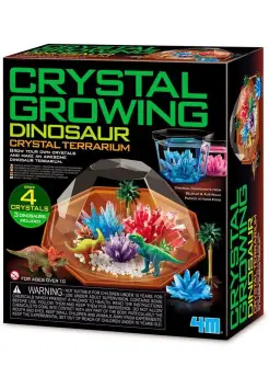 CRECIMIENTO DE CRISTALES CON DINOSAURIOS