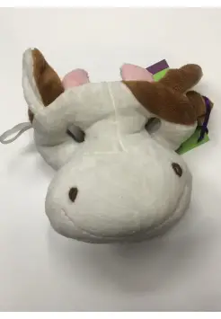 MSCARA DE VACA DE PELUCHE