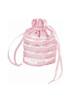 BOLSO DE MANO ROSA