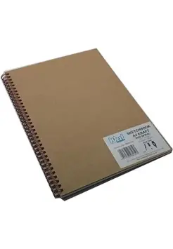 CUADERNO A4 KRAFT ESPIRAL 140 GR