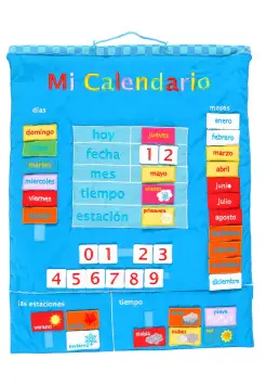 MI CALENDARIO, DE TELA. ESPAOL