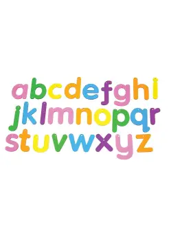 LETRAS DEL ALFABETO ARCOIRIS