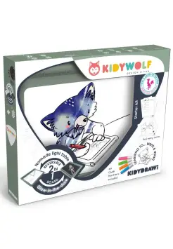 PIZARRA REVERSIBLE KIDYDRAW GREEN PRO KIDYWOLF