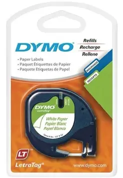 CINTA DYMO DE PAPEL 12 MM X 4 M