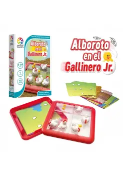 ALBOROTO EN EL GALLINERO JR. JUEGO DE LGICA