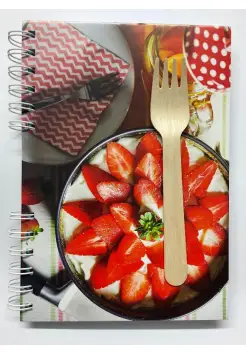 CUADERNO DE RECETAS, TAMAO DIN A5. DISEOS SURTIDOS