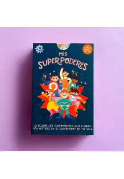 MIS SUPERPODERES. BARAJA DE CARTAS Y LIBRO