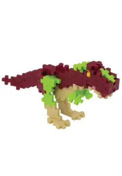 CONSTRUCCIN MINI DINOSAURIO  T-REX. TUBO DE 100 PIEZAS