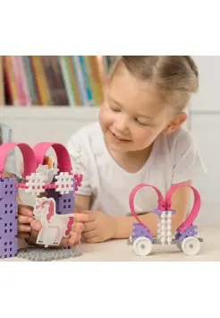 CONSTRUCCIN MINI WAFFLE PRINCESA 90 PIEZAS