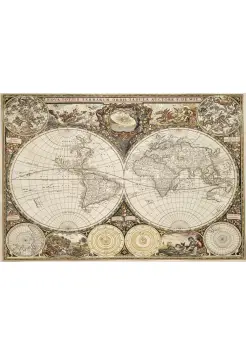 PUZZLE MAPA DEL MUNDO ANTIGUO