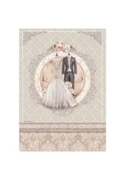 PAPEL DE ARROZ DIN A4 YOU AND ME, VESTIDOS DE NOVIOS