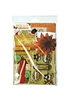 KIT SCRAPBOOKING BOBUNNY ENCHANTED HARVEST EPHEMERA 