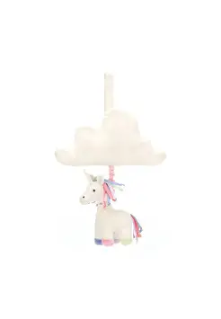 PELUCHE UNICORNIO CON NUBE MUSICAL 24 CM