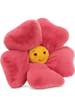 PELUCHE FLOR ROSA