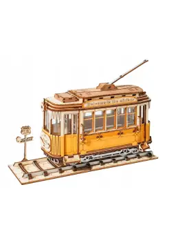 TRANVA, MAQUETA DE MADERA TRAMCAR