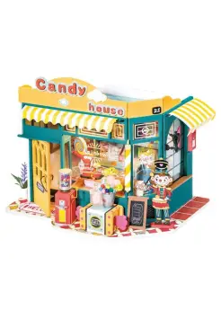 RAINBOW CANDY HOUSE, MAQUETA DE MADERA