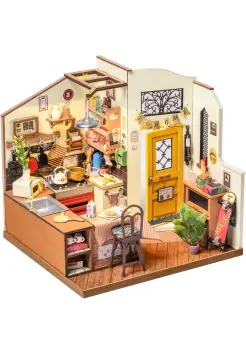 HOMEY KITCHEN. MAQUETA DE MADERA CON LUCES