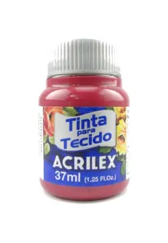 PINTURA PARA TELA ROJO CARMN 37 ML