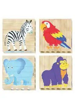 PUZZLE SELVA 6 PIEZAS GIOCA WOOD  