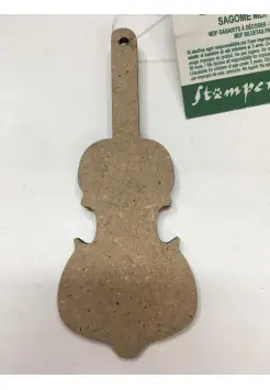 SILUETA VIOLONCHELO EN MDF 11CM